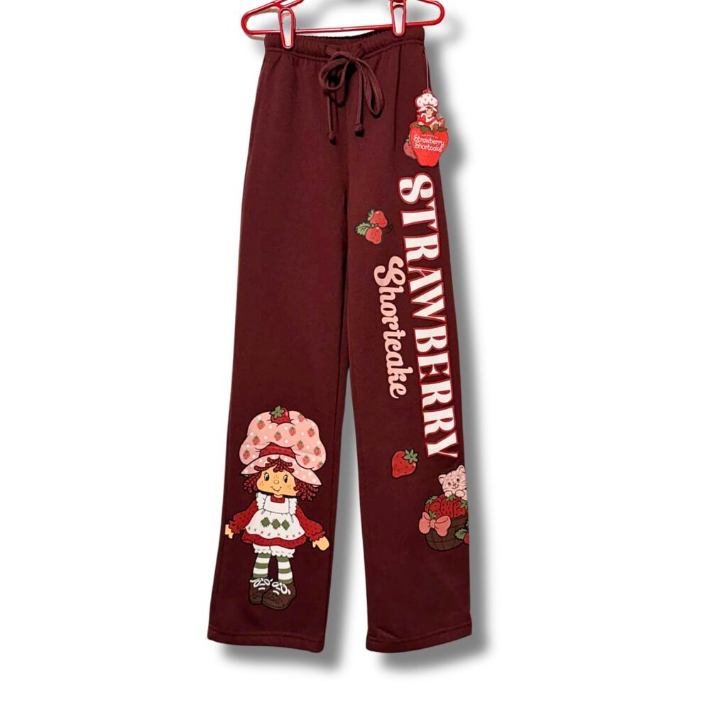NWT Strawberry Shortcake Graphic Sweatpants / Joggers Size XS